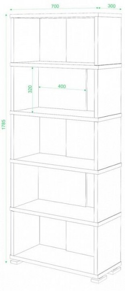 Стеллаж СБ-10/5 в Новоуральске - novouralsk.mebel24.online | фото 2