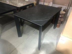 Стол CORNER 120 MATT BLACK MARBLE SOLID CERAMIC / BLACK, ®DISAUR в Новоуральске - novouralsk.mebel24.online | фото 10