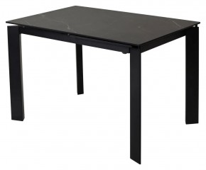 Стол CORNER 120 MATT BLACK MARBLE SOLID CERAMIC / BLACK, ®DISAUR в Новоуральске - novouralsk.mebel24.online | фото 9
