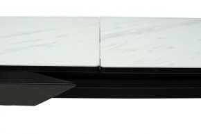 Стол CREMONA 180 KL-99 Белый мрамор матовый, итальянская керамика / черный каркас, ®DISAUR в Новоуральске - novouralsk.mebel24.online | фото 12