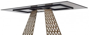 Стол ENNA 220 KL-188 Контрастный мрамор матовый, итальянская керамика/ каркас цвета шампань, ®DISAUR в Новоуральске - novouralsk.mebel24.online | фото 12
