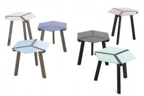 Стол журн. ESA 07.35 M318 light  blu/ L002 oak spessart в Новоуральске - novouralsk.mebel24.online | фото