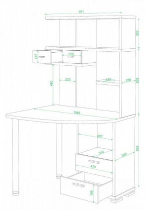 Стол компьютерный СК-20 в Новоуральске - novouralsk.mebel24.online | фото 2