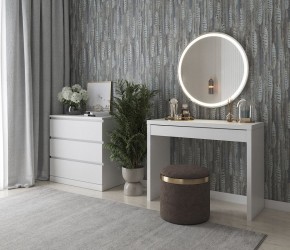 Стол косметический Энкель 100 белый в Новоуральске - novouralsk.mebel24.online | фото 4