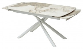 Стол RIVOLI 140 GLOSS LUXURY PANDORA SOLID CERAMIC / WHITE, ®DISAUR в Новоуральске - novouralsk.mebel24.online | фото 9