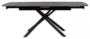 Стол RIVOLI 140 MATT BLACK MARBLE SOLID CERAMIC / BLACK, ®DISAUR в Новоуральске - novouralsk.mebel24.online | фото 2