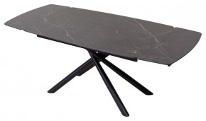 Стол RIVOLI 140 MATT BLACK MARBLE SOLID CERAMIC / BLACK, ®DISAUR в Новоуральске - novouralsk.mebel24.online | фото 3