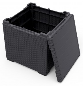 Стол с функцией хранения Виго (Vigo storage box) графит в Новоуральске - novouralsk.mebel24.online | фото 3