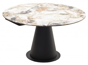 Стол TERAMO 135 GLOSS GRAND JADE SOLID CERAMIC, керамика, поворотн.механизм / Черный каркас, ®DISAUR в Новоуральске - novouralsk.mebel24.online | фото 15