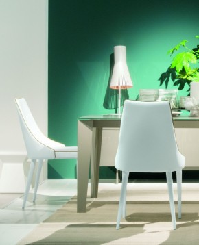 Стул CLARA 40.11 (TR505 white with sand cordonet, экокожа) в Новоуральске - novouralsk.mebel24.online | фото 2