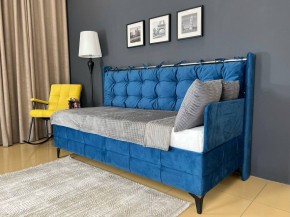 СВЕТЛАНА 3 Кровать линейная (Синий) в Новоуральске - novouralsk.mebel24.online | фото 2