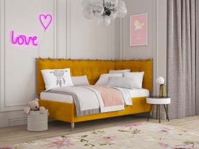 СВЕТЛАНА 3 Кровать угловая (Горчичный) в Новоуральске - novouralsk.mebel24.online | фото