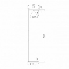 Торшер Elektrostandard Bevel a068473 в Новоуральске - novouralsk.mebel24.online | фото 2
