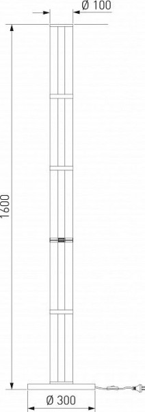 Торшер Eurosvet Stark 80537/1 латунь в Новоуральске - novouralsk.mebel24.online | фото 5