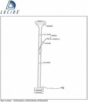 Торшер Lucide Champion-Led 19792/24/03 в Новоуральске - novouralsk.mebel24.online | фото 7