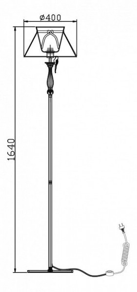 Торшер Maytoni Bird ARM013-22-W в Новоуральске - novouralsk.mebel24.online | фото 8