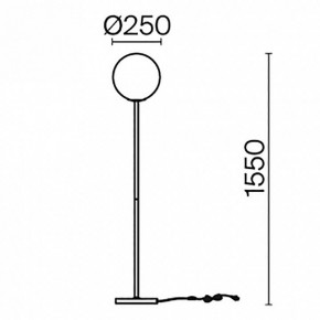 Торшер Maytoni Ring MOD013FL-01B в Новоуральске - novouralsk.mebel24.online | фото 4