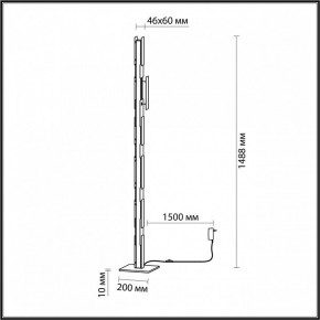 Торшер Odeon Light Fierro 4991/36FL в Новоуральске - novouralsk.mebel24.online | фото 4