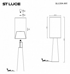 Торшер ST-Luce Jackie SL1354.605.01 в Новоуральске - novouralsk.mebel24.online | фото 5