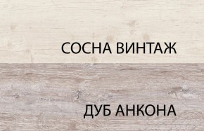 Тумба 1D1SU, MONAKO, цвет Сосна винтаж/дуб анкона в Новоуральске - novouralsk.mebel24.online | фото 3