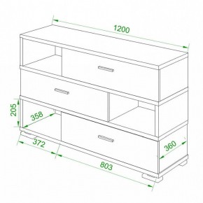 Тумба комбинированная Домино нельсон СБ-40/3 в Новоуральске - novouralsk.mebel24.online | фото 2