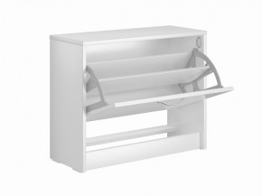 Тумба ОРИОН с одной полкой для обуви, цвет белый в Новоуральске - novouralsk.mebel24.online | фото 2