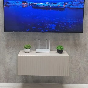 Тумба подвесная под ТВ LINES MTV1-MA 750 Бежевый (Леда-М 10.1.5) в Новоуральске - novouralsk.mebel24.online | фото 5