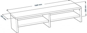 ТВ-тумба Энкель ТВ16, тамбурат, цвет белый в Новоуральске - novouralsk.mebel24.online | фото 3