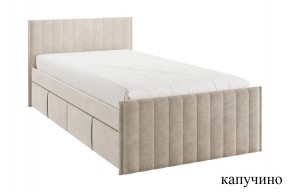 ТВИКС Кровать с ящиками 900 (капучино) в Новоуральске - novouralsk.mebel24.online | фото